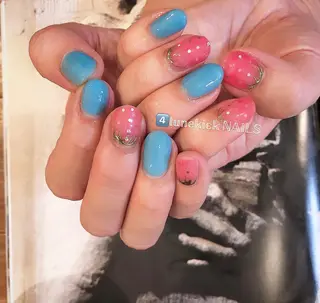 ネイル 4tunekick NAILS(フォーチュンキックネイルズ)所属・光森 淳子のネイルデザイン