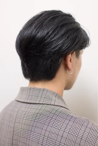 ショート メンズ 千葉 慎也のヘアスタイル