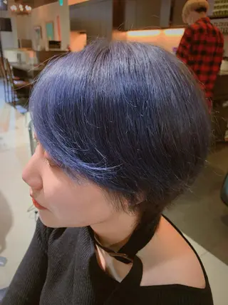 カラー 森田 健介のヘアスタイル