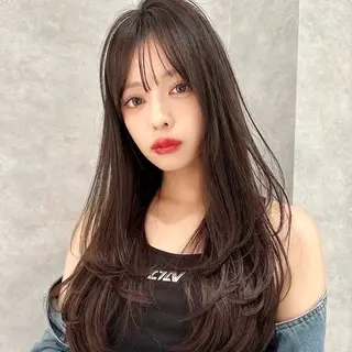 ロング Lond roseのヘアスタイル