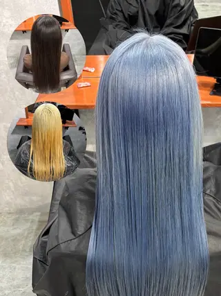 ロング カラー C'LD Mimoのヘアスタイル