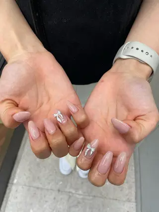 ネイル 🫧飛山琉桜/二条 ネイルアート/束感のマツエク・マツパデザイン