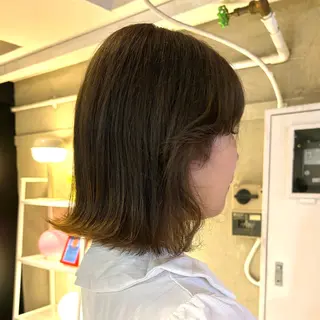 ミディアム カラー 🫧ハイトーン×艶 カラー🫧 Rionのヘアスタイル