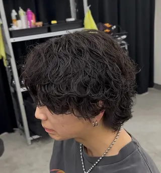 ショート パーマ 🔥シャドウパーマ 特化🔥勇斗のヘアスタイル