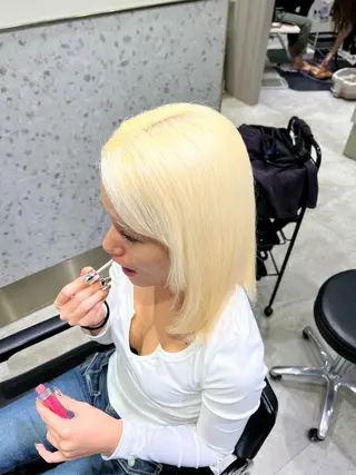 ミディアム カラーリスト IKのヘアスタイル