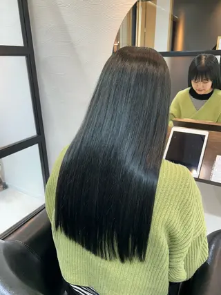 ロング カラー 🤍透明感/韓国風 🤍サクラギヒトミのヘアスタイル