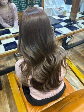 ロング ♥️ボブ/ブリーチ なしカラー/mahoのヘアスタイル