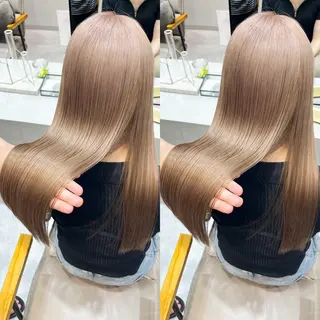 ロング カラー 🎨立川ブリーチ/ moc🍀shuriのヘアスタイル