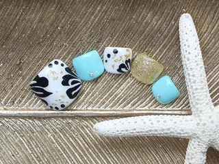 ネイル トップネイリスト Ribbon立川店のネイルデザイン