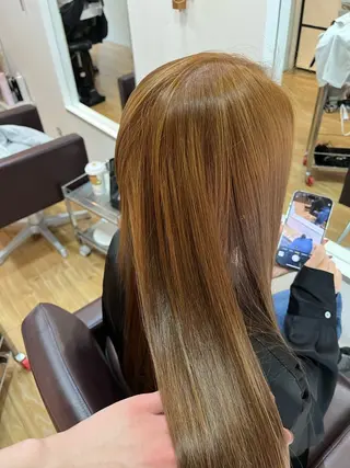 ロング R u i /透明感カラーのヘアスタイル