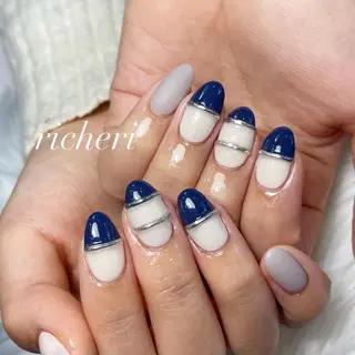 ミディアム ネイル richeri beautyのネイルデザイン