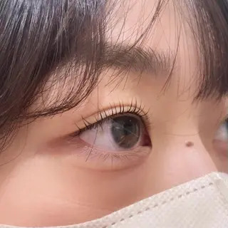 マツエク・マツパ 曲がる縮毛矯正 LIBER 　岩名のヘアスタイル