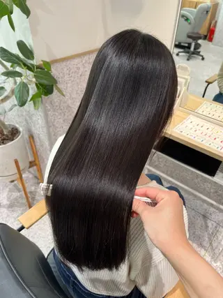 ロング 髪質改善&艶カラー/ ほんだあみ (♡)のヘアスタイル