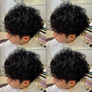 ショート パーマ メンズ ✨ギャップNO1✨ 工藤大輔のヘアスタイル