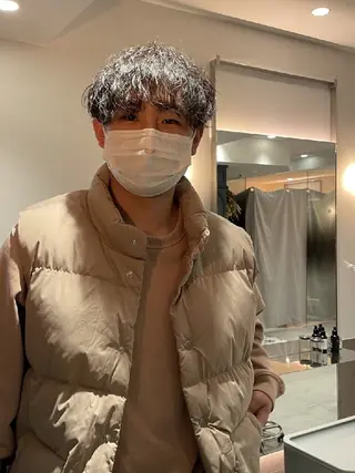 パーマ メンズ 【メンズカット/パー マ👦】momo🌷のヘアスタイル