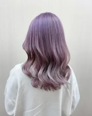 ミディアム 心斎橋ヘアカラー 海外ﾚｲﾔｰ/マリナのヘアスタイル