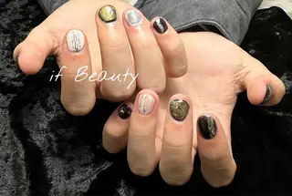 ネイル if Hair＆Nail Salon所属・IKA /海外ネイル /個性派/ワンホンのネイルデザイン