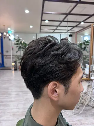 カラー メンズ 新越谷noble店長 松本拓也▶◀*.のヘアスタイル