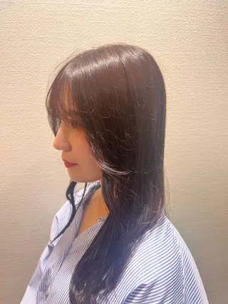 セミロング カラー れいな🌼 ボブ･艶カラー🌼のヘアスタイル