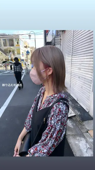 ミディアム CiNEMA daikanyama所属・透明感カラー🫧 今泉健太のヘアスタイル