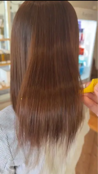 ミディアム Claire 【クレール】所属・富山駅徒歩8分/ 透明感カラーみきやのヘアスタイル