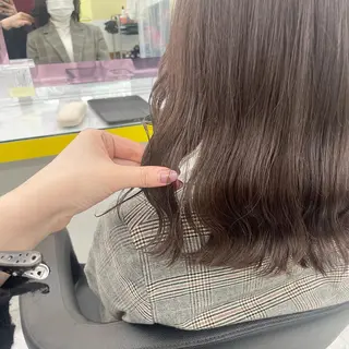 ミディアム 🤍韓国トレンド ヘア🤍miku🤍のヘアスタイル