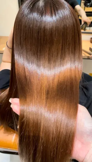 ロング 中田 サヤカのヘアスタイル