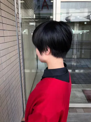 ショート キノシタ ナオユキのヘアスタイル