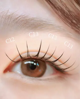 マツエク・マツパ eye salon Dのマツエク・マツパデザイン