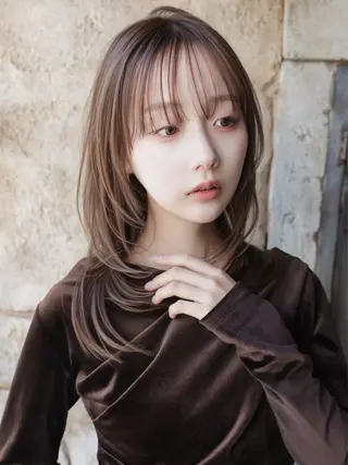 ロング 祝田 巳幸のヘアスタイル