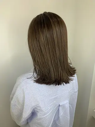 セミロング 🌿MASATO 🌿韓国ヘアのヘアスタイル