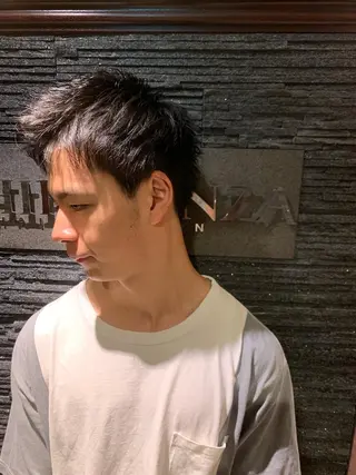 ショート HIRO GINZA 御徒町店所属・岡崎 海人のヘアスタイル