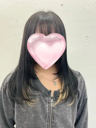 ミディアム カラー あすか JILLSTUDIOのヘアスタイル