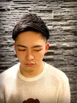 ショート メンズ 山田 哲平のヘアスタイル