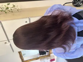 ロング カラー ヘアアレンジ 🦄🫧‪透明感 絹髪特化🫧🍓のヘアスタイル