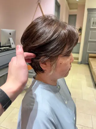 ショート Maison Blanc西宮阪急店所属・小野まさや /ショートカットのヘアスタイル