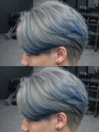 ミディアム カラー ヘアアレンジ メンズ 💥メンズ特化美容師 "小林 海斗"💥のヘアスタイル