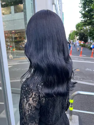 ロング カラー ヘアアレンジ 💍Story川越 オフィシャル💍のヘアスタイル