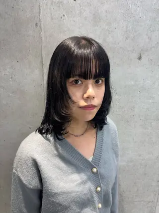 ミディアム ハイトーンレイヤー 🦋🌷Shuriのヘアスタイル