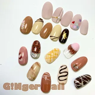 ネイル GINGER NAIL所属・代々木 GINGERNAILのネイルデザイン
