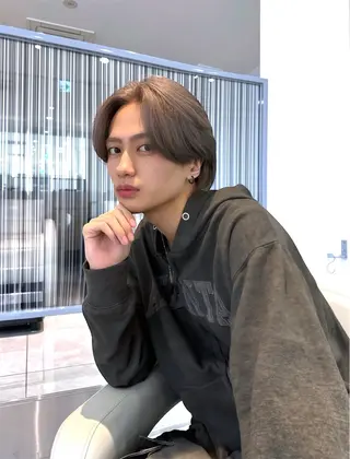 カラー メンズ miuru/網紅ヘア 🇨🇳レイヤーのヘアスタイル