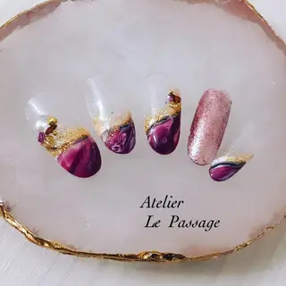 ネイル Atelier Le Passage所属・h nakatsukaのネイルデザイン
