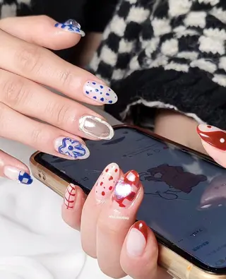 ネイル 3dパーツ/流行り 👧shushu❤️のネイルデザイン