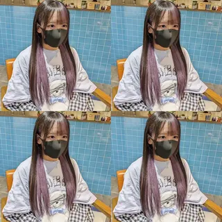 セミロング カラー ✨美髪改善 特化✨ユウヤ🇰🇷のヘアスタイル