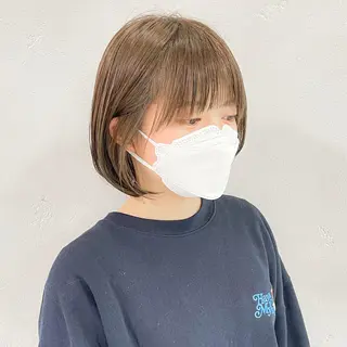 ショート カラー HARUKI MINATO japan KOBE所属・阿田 悠士朗のヘアスタイル