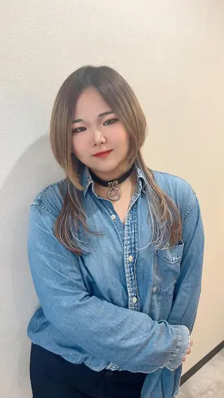 ロング カラー ヘアアレンジ 🐈‍⬛ララモアナ yuri🐈‍⬛のマツエク・マツパデザイン