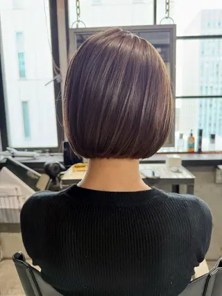 ショート LeAng所属・佐伯 桃のヘアスタイル
