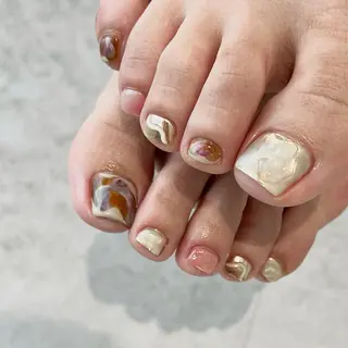 ショート ネイル マツエク・マツパ REVIA_nail maiのネイルデザイン