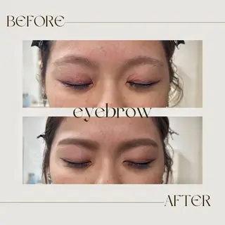 アイブロウ ハイトーン/暖色/ 眉/メイク/Rinaのヘアスタイル