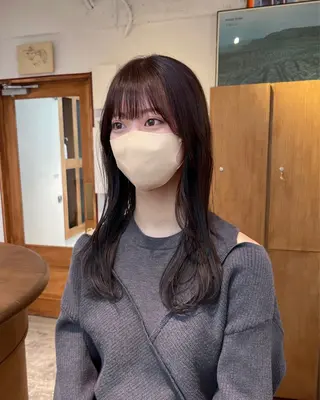 カラー aiko【艶カラー ・ミニモ年内で終了】のヘアスタイル